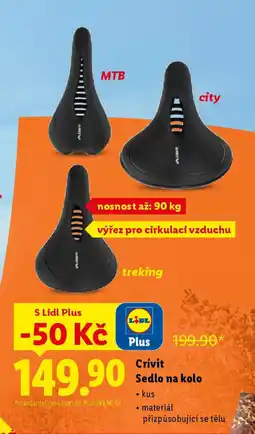Lidl Crivit Sedlo na kolo nabídka