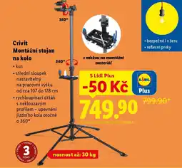 Lidl Crivit Montážní stojan na kolo nabídka