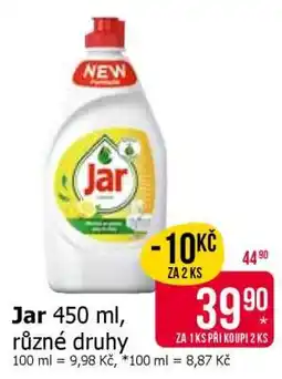 Teta Jar 450 ml, různé druhy nabídka