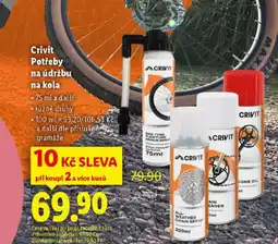 Lidl Crivit Potřeby na údržbu na kola nabídka