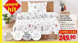 Lidl Livarno Home Ložní povlečení z jemného flanelu nabídka