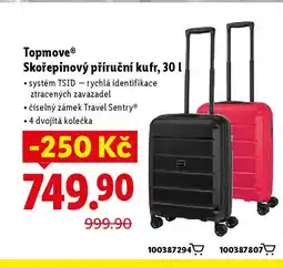 Lidl Topmove® Skořepinový příruční kufr nabídka