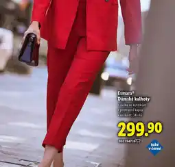 Lidl EsmaraⓇ Dámské kalhoty nabídka