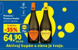 Lidl Prosecco/ Prosecco Treviso nabídka