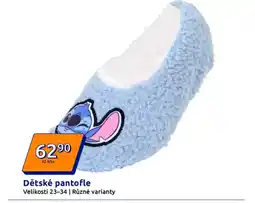 Action Dětské pantofle nabídka