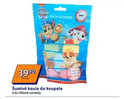 Action Šumivé koule do koupele nabídka