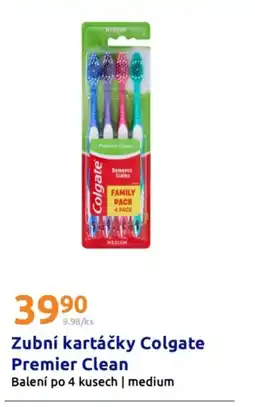 Action Zubní kartáčky Colgate Premier Clean nabídka
