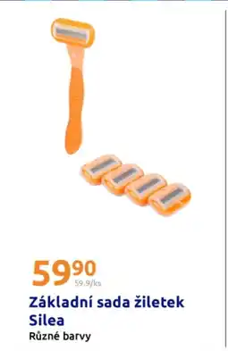 Action Základní sada žiletek Silea nabídka