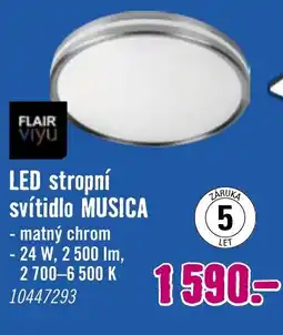 Hornbach LED stropní svítidlo Musica nabídka