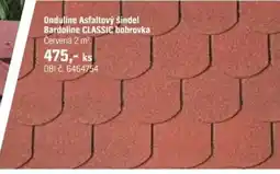 OBI Onduline Asfaltový šindel Bardoline CLASSIC bobrovka nabídka