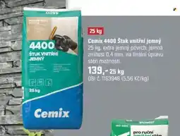 OBI Cemix 4400 Štuk vnitřní jemný nabídka