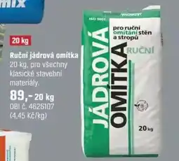 OBI Ruční jádrová omítka nabídka
