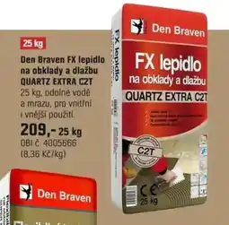 OBI Den Braven FX lepidlo na obklady a dlažbu QUARTZ EXTRA C2T nabídka