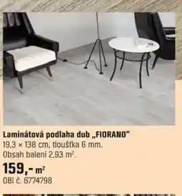 OBI Laminátová podlaha dub „FIORANO" nabídka
