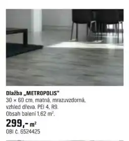 OBI Dlažba „METROPOLIS" nabídka
