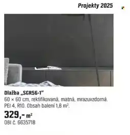 OBI Dlažba „SGR56-1" nabídka