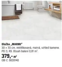 OBI Dlažba „MARMI” nabídka