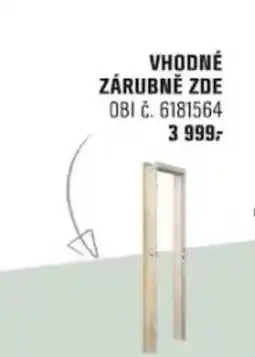 OBI Vhodné zárubně zde nabídka