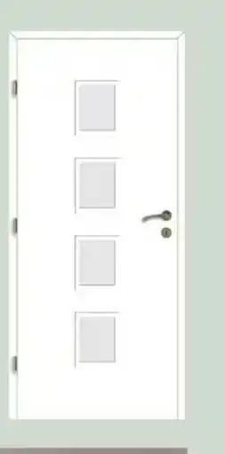 OBI Interiérové dveře ,,ARUBA" 4/4 bílé nabídka