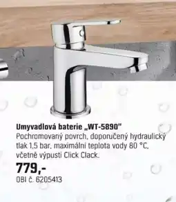 OBI Umyvadlová baterie „WT-5890" nabídka