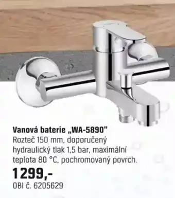 OBI Vanová baterie,,WA-5890" nabídka
