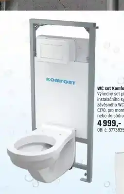 OBI WC set Komfort,,C101-SET" nabídka