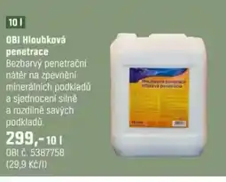 OBI OBI Hloubková penetrace nabídka