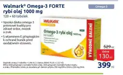 Benu WalmarkⓇ Omega-3 FORTE rybí olej nabídka