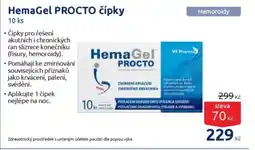 Benu HemaGel Procto čípky nabídka