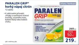 Benu PARALEN Grip® horký nápoj citrón nabídka