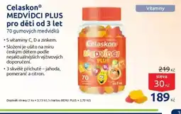 Benu Celaskon Medvídci plus pro děti od 3 let nabídka