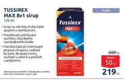 Benu TUSSIREX Max 8v1 sirup nabídka