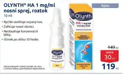 Benu OLYNTHⓇ HA 1 mg/ml nosní sprej, roztok nabídka