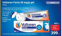 Benu Voltaren Forte 20 mg/g gel nabídka