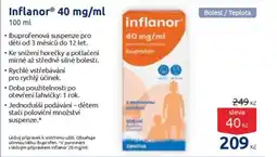 Benu InflanorⓇ 40 mg/ml nabídka