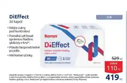 Benu Barny's DiEffect nabídka