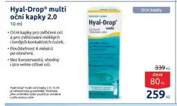 Benu Hyal-DropⓇ multi oční kapky 2.0 nabídka