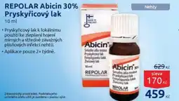Benu Repolar Abicin 30% Pryskyřicový lak nabídka