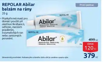 Benu Repolar Abilar balzám na rány nabídka