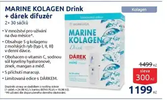 Benu MARINE Kolagen Drink + dárek difuzér nabídka