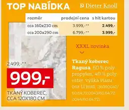 XXXLutz Tkaný koberec Ragusa nabídka