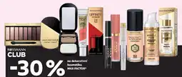 Rossmann Na dekorativní kosmetiku MAX FACTOR nabídka