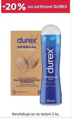 Rossmann Na sortiment DUREX nabídka