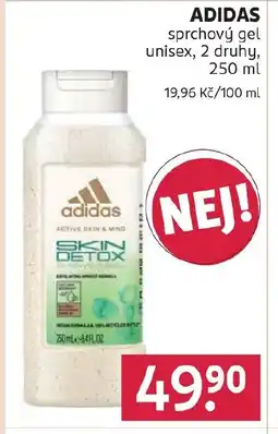 Rossmann ADIDAS sprchový gel unisex nabídka