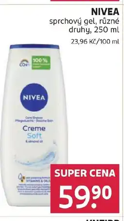 Rossmann NIVEA sprchový gel nabídka