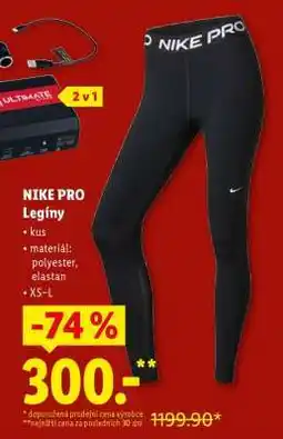 Lidl NIKE PRO LEGÍNY nabídka