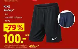 Lidl NIKE KRAŤASY nabídka