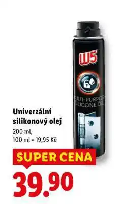 Lidl UNIVERZÁLNÍ SILIKONOVÝ OLEJ nabídka