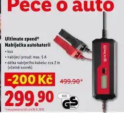 Lidl ULTIMATE SPEEDⓇ Nabíječka autobaterií nabídka