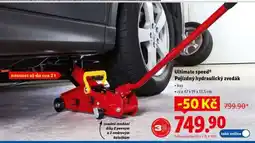 Lidl ULTIMATE SPEED Pojízdný hydraulický zvedák nabídka